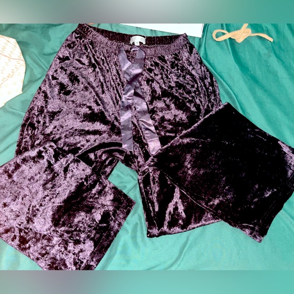 Pajama Purple Pants - Picture 1 of 1